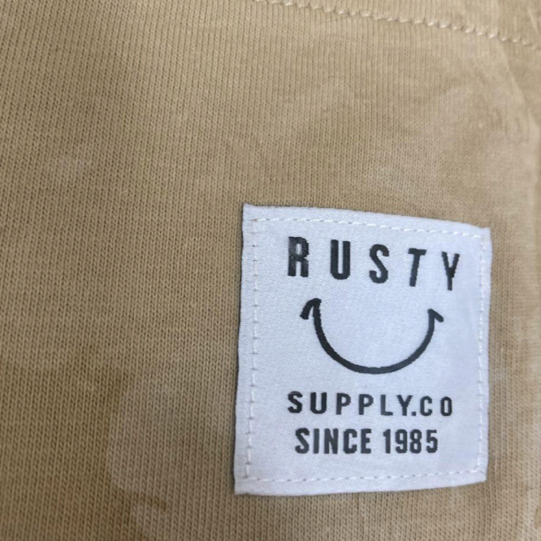 RUSTY(ラスティ)のラスティ　120 女の子　ガールズ　Tシャツ　半袖　ロンT ワンピース　ブラウン キッズ/ベビー/マタニティのキッズ服女の子用(90cm~)(Tシャツ/カットソー)の商品写真