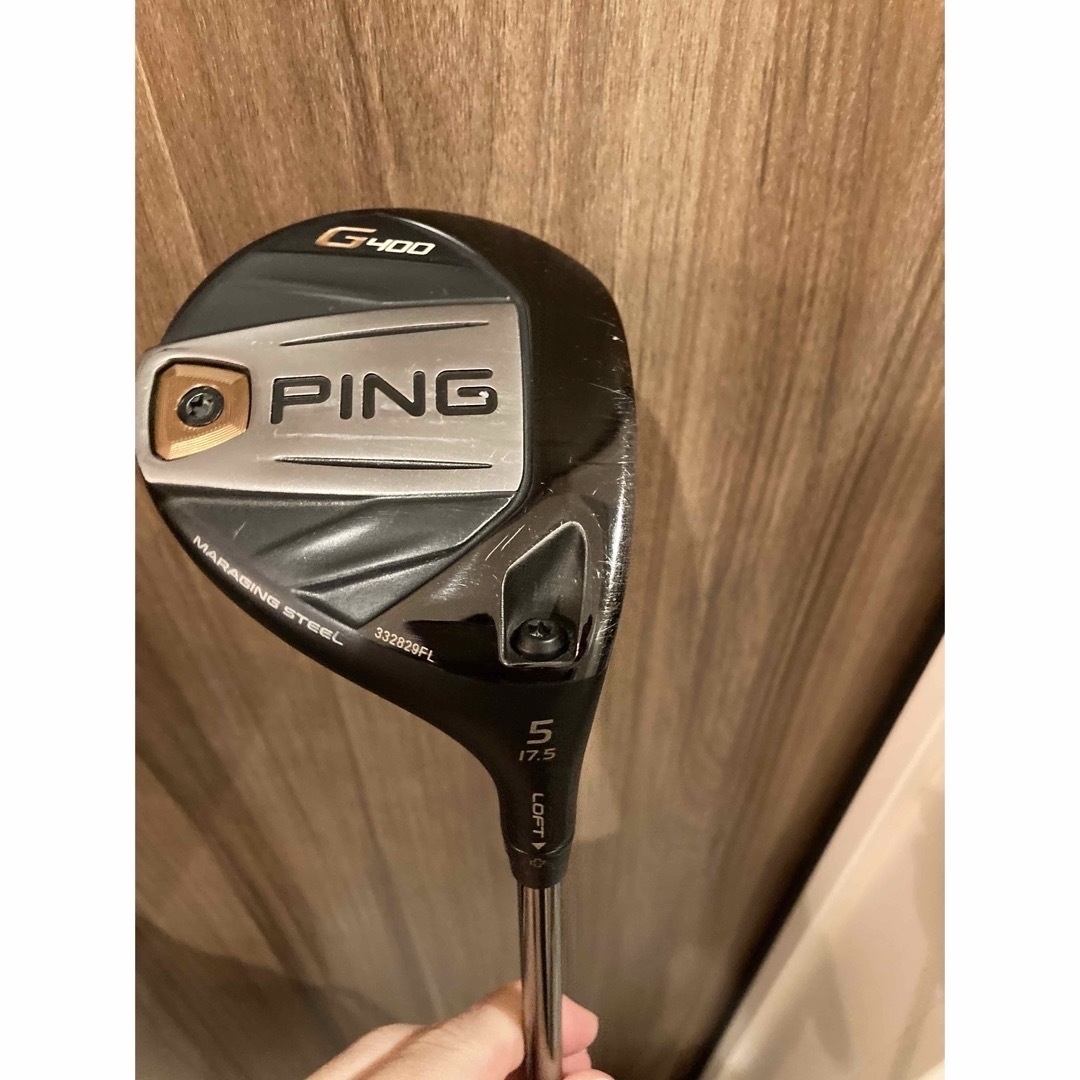 PING(ピン)のPING G400 5w 17.5° 4u  22° 2本セット スポーツ/アウトドアのゴルフ(クラブ)の商品写真