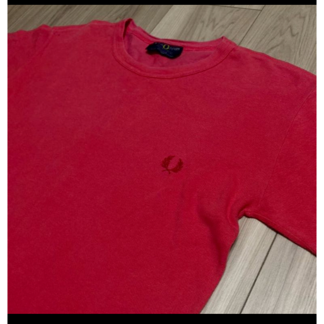 FRED PERRY(フレッドペリー)のフレッドペリ−レッドコットンカノコT メンズのトップス(Tシャツ/カットソー(半袖/袖なし))の商品写真