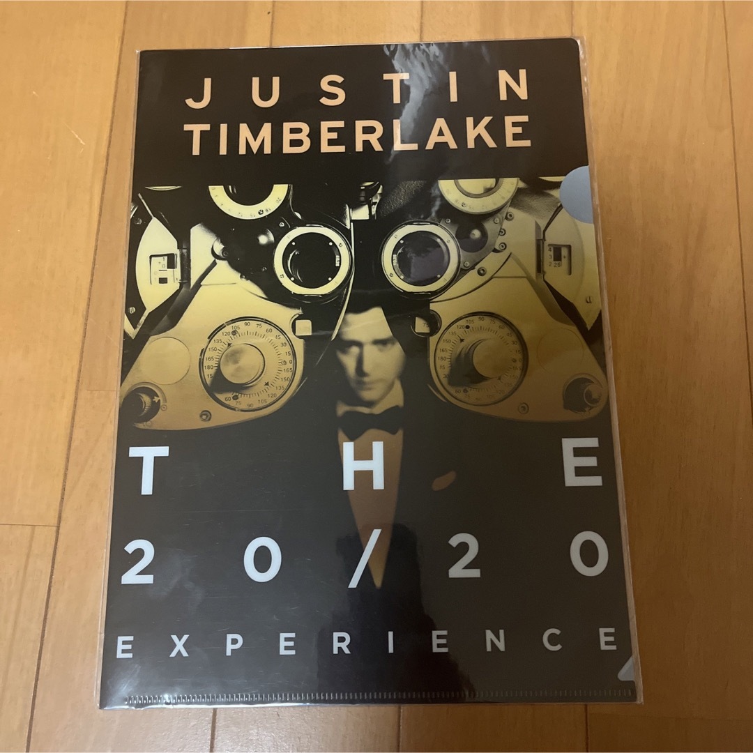 justin timberlake クリアファイル　2枚セット エンタメ/ホビーのタレントグッズ(ミュージシャン)の商品写真