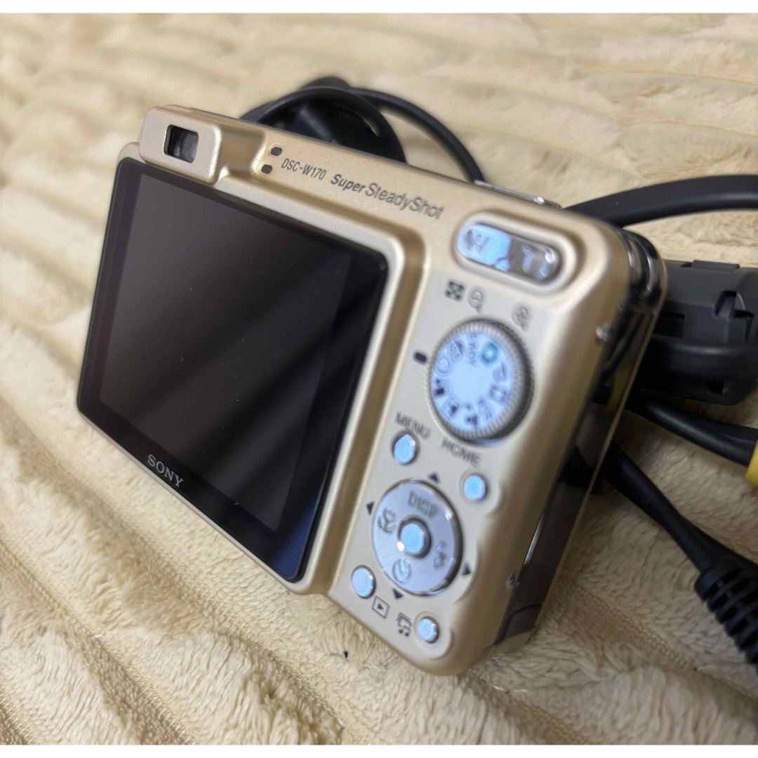 ソニー サイバーショット デジカメ DSC-W170 ゴールド 動作確認済み ソニー サイバーショット デジカメ DSC-W170 ゴールド 動作確認済み