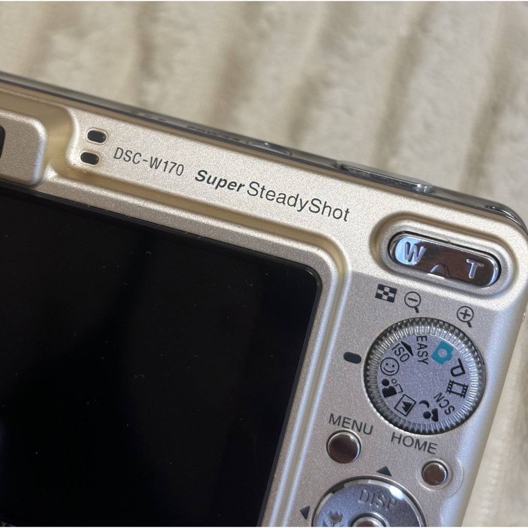ソニー サイバーショット デジカメ DSC-W170 ゴールド 動作確認済み ソニー サイバーショット デジカメ DSC-W170 ゴールド 動作確認済み