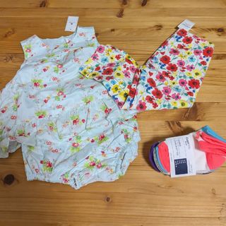 ベビーギャップ(babyGAP)の新品　babygap 7点セット90(パンツ/スパッツ)