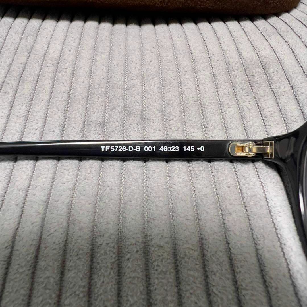 TOM FORD(トムフォード)の新品 TOM FORD トムフォード  メガネ 伊達眼鏡 フレーム FT5726 レディースのファッション小物(サングラス/メガネ)の商品写真