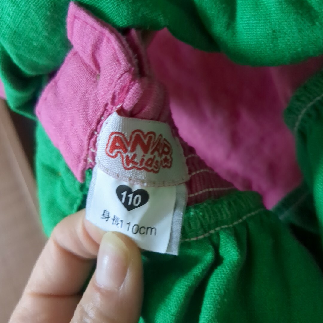 ANAP Kids(アナップキッズ)のANAPkids　ワンピース　110センチ キッズ/ベビー/マタニティのキッズ服女の子用(90cm~)(ワンピース)の商品写真