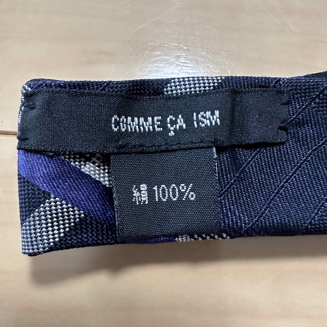 COMME CA ISM(コムサイズム)のCOMME CA ISM コムサイズム シルク100% リバーシブル ネクタイ メンズのファッション小物(ネクタイ)の商品写真