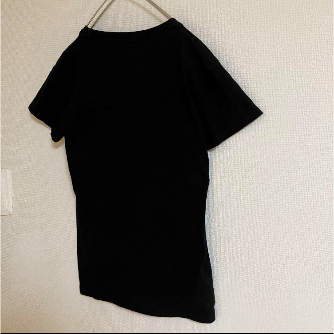 MUSIC TEE(ミュージックティー)のパニックアットザディスコロックバンドTシャツバンtバンTビッグロゴ半袖tシャツ黒 メンズのトップス(Tシャツ/カットソー(半袖/袖なし))の商品写真