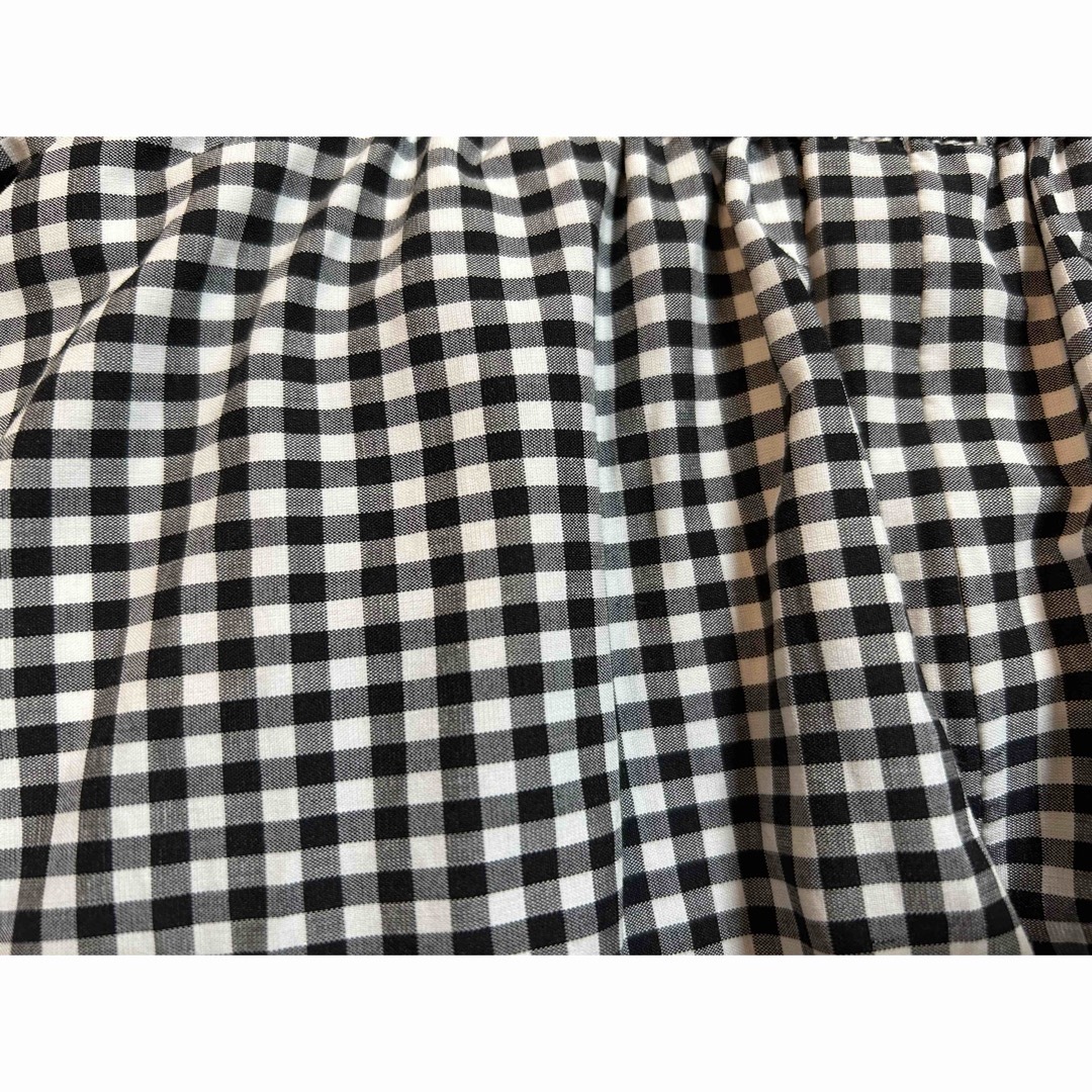 UNIQLO(ユニクロ)のユニクロ　ギンガムチェック　フレアスカート レディースのスカート(ロングスカート)の商品写真