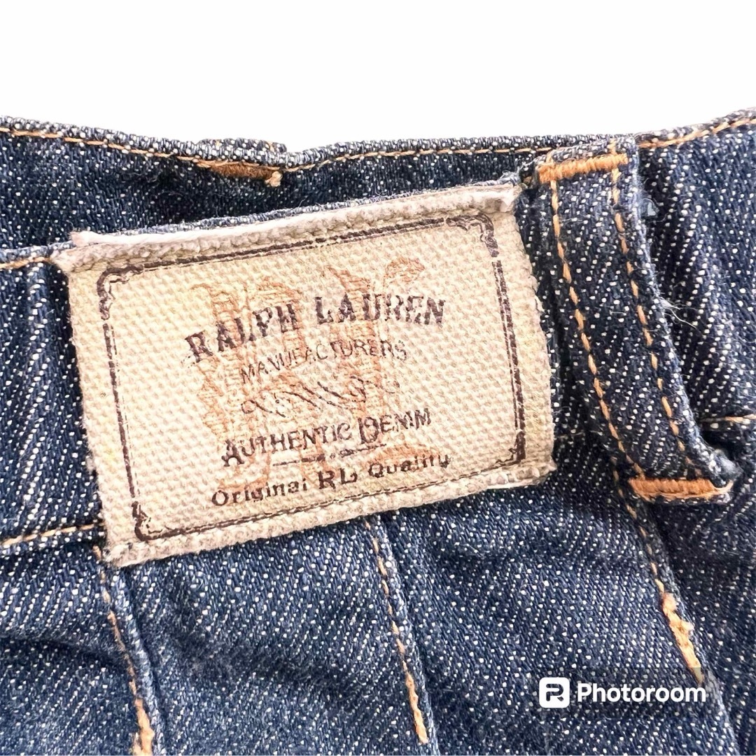 POLO RALPH LAUREN(ポロラルフローレン)のRalph Lauren 80cm デニムスカート　ラルフローレン　ミニスカート キッズ/ベビー/マタニティのベビー服(~85cm)(スカート)の商品写真