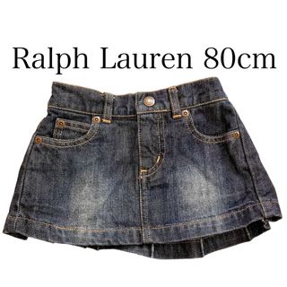 ポロラルフローレン(POLO RALPH LAUREN)のRalph Lauren 80cm デニムスカート　ラルフローレン　ミニスカート(スカート)