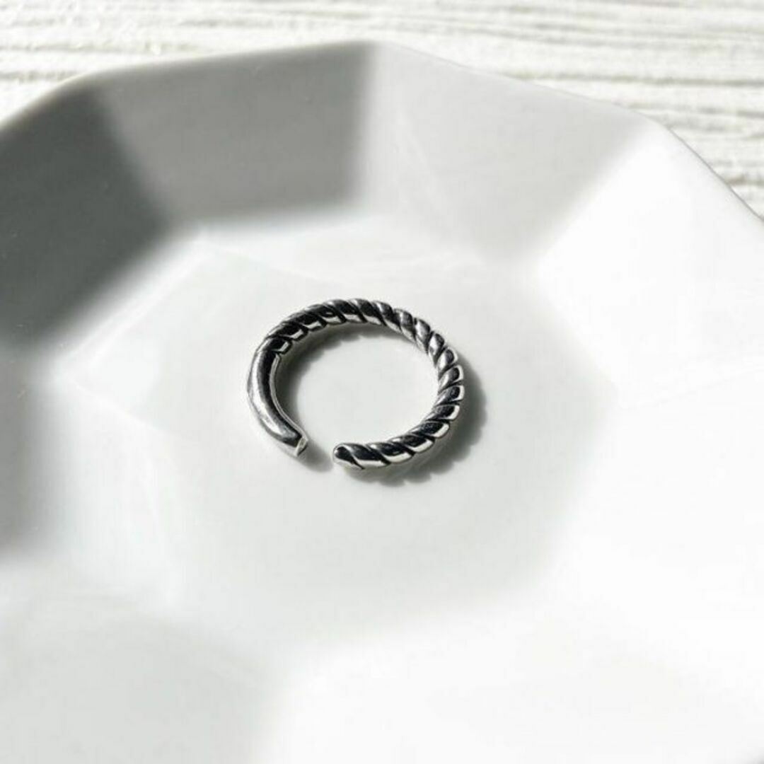 slim ツイスト open ring レディースのアクセサリー(リング(指輪))の商品写真