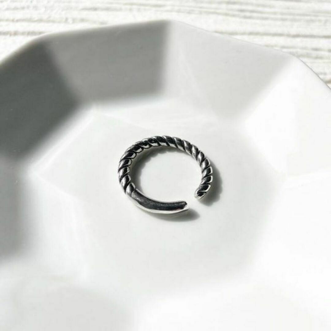 slim ツイスト open ring レディースのアクセサリー(リング(指輪))の商品写真