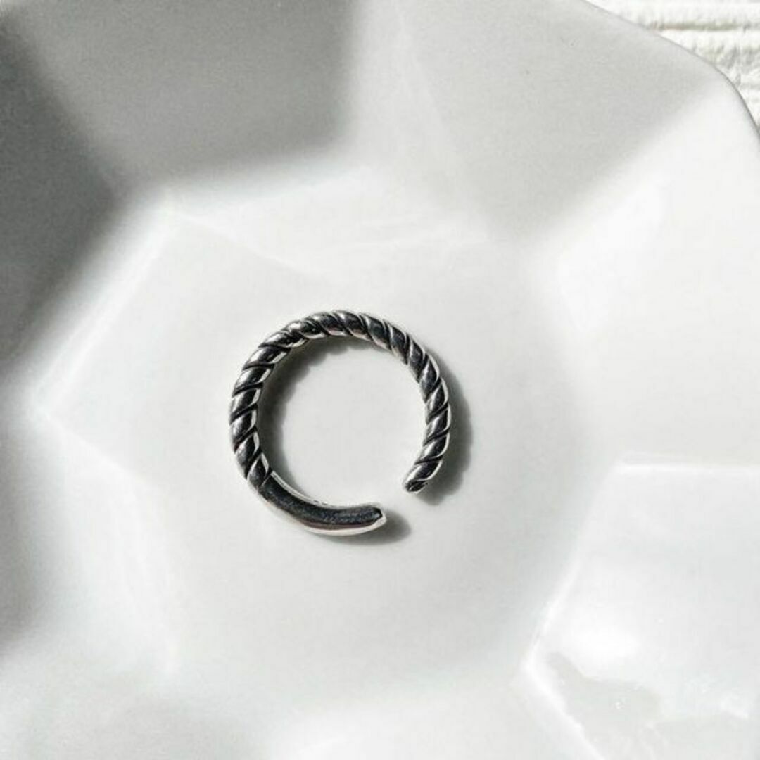 slim ツイスト open ring レディースのアクセサリー(リング(指輪))の商品写真