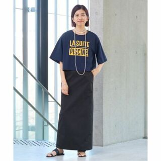 IENA - タグ付・IENAのスラブサテンタイトスカート