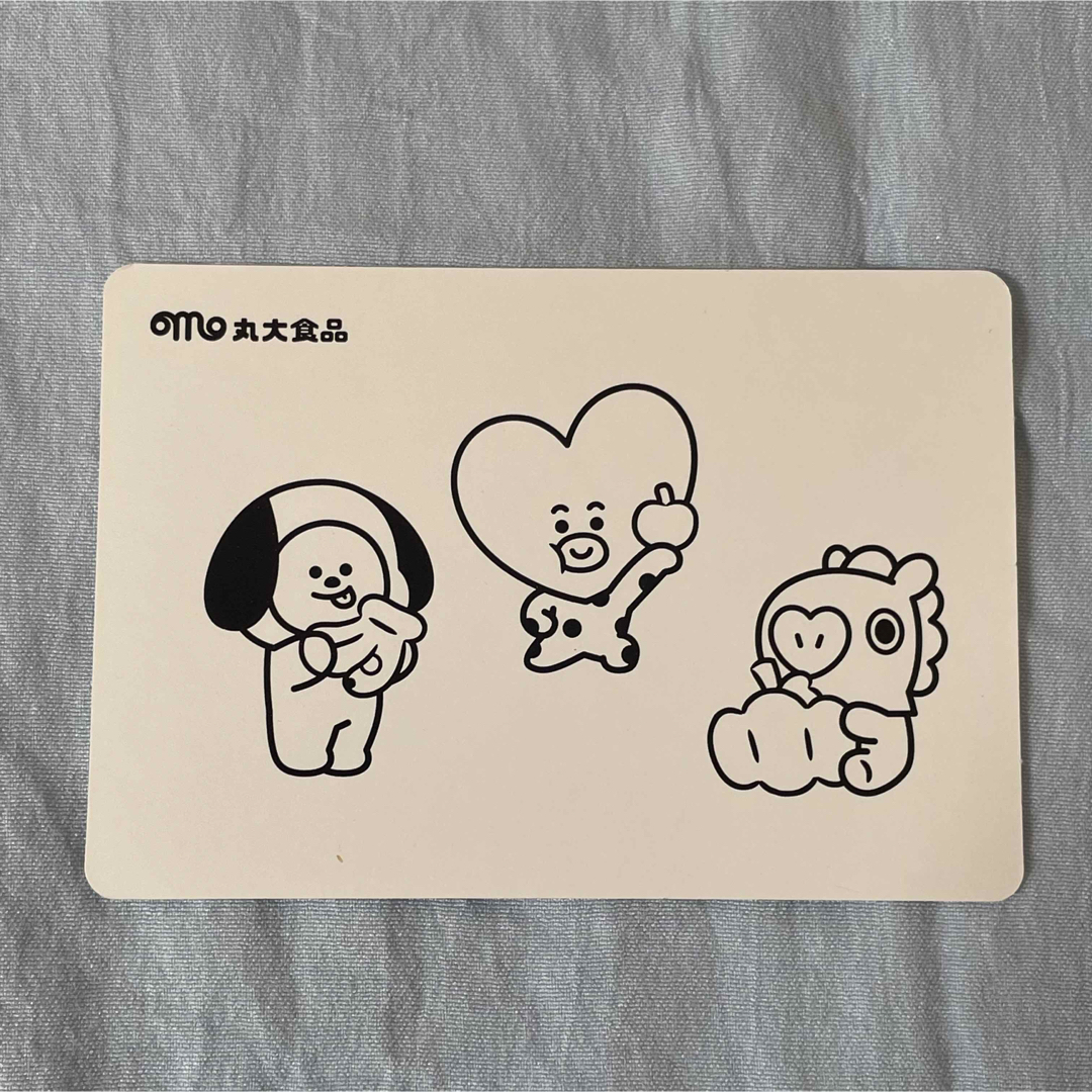 BT21(ビーティーイシビル)の【1点限り】カード　BT21 エンタメ/ホビーのおもちゃ/ぬいぐるみ(キャラクターグッズ)の商品写真