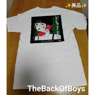 【№622】TheBackOfBoys Tシャツ 背面プリント М(Tシャツ/カットソー(半袖/袖なし))