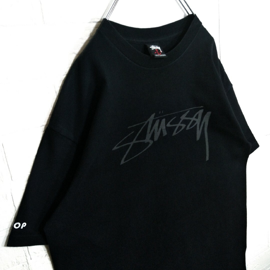 STUSSY(ステューシー)の【STUSSY】00s' vintage スモークデザイン　リフレクターTシャツ メンズのトップス(Tシャツ/カットソー(半袖/袖なし))の商品写真