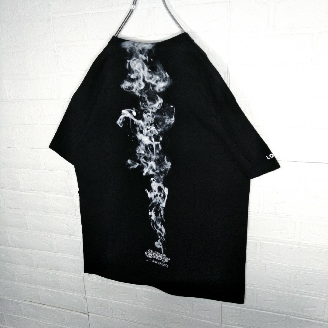 STUSSY(ステューシー)の【STUSSY】00s' vintage スモークデザイン　リフレクターTシャツ メンズのトップス(Tシャツ/カットソー(半袖/袖なし))の商品写真