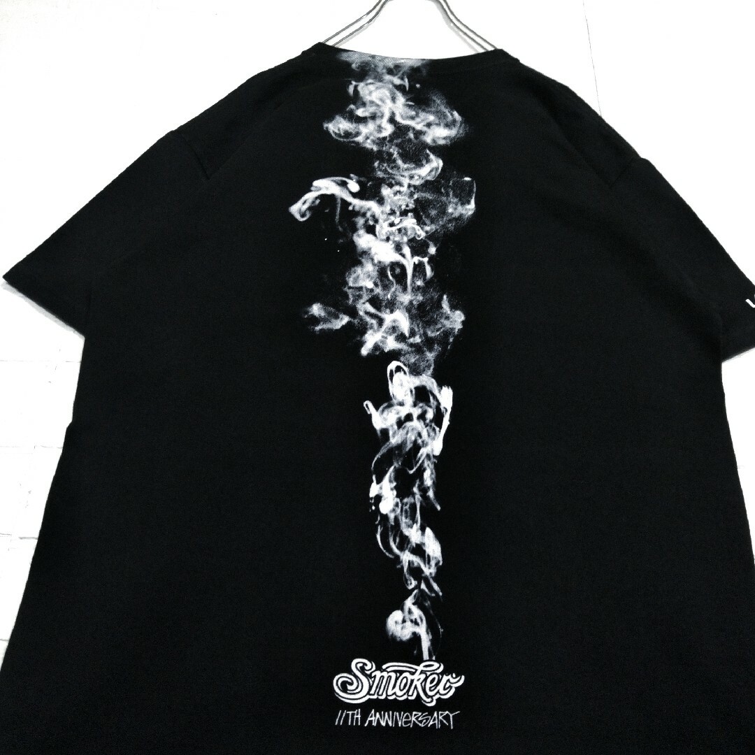 STUSSY(ステューシー)の【STUSSY】00s' vintage スモークデザイン　リフレクターTシャツ メンズのトップス(Tシャツ/カットソー(半袖/袖なし))の商品写真