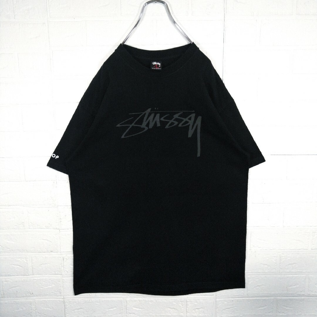 STUSSY(ステューシー)の【STUSSY】00s' vintage スモークデザイン　リフレクターTシャツ メンズのトップス(Tシャツ/カットソー(半袖/袖なし))の商品写真