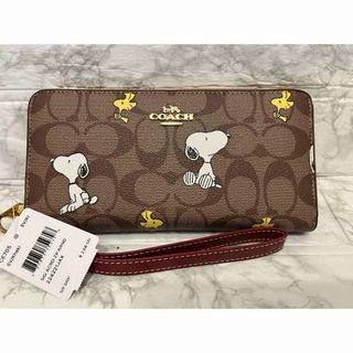 COACH 長財布　SNOOPY×PEANUTS 新品