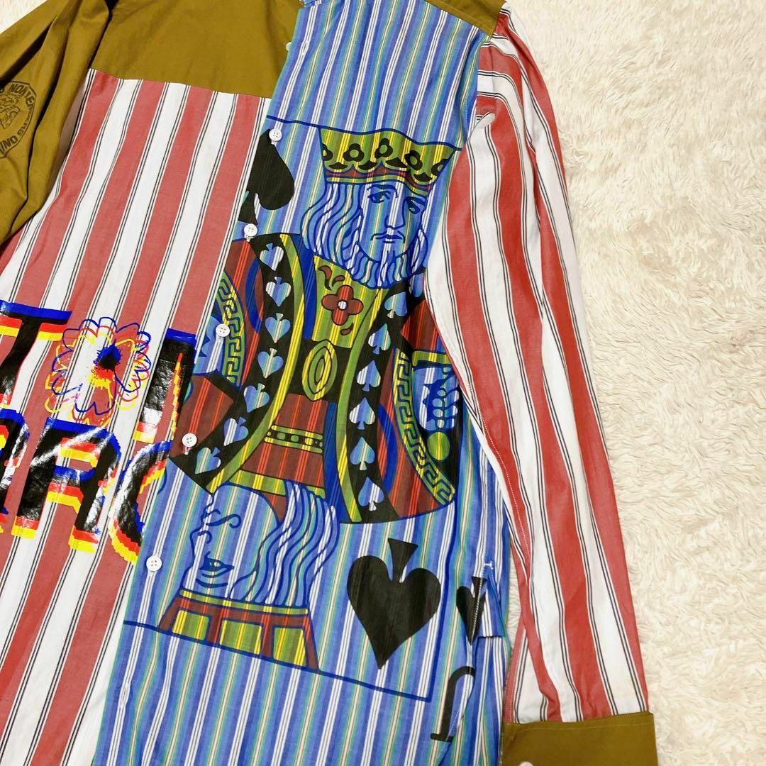 Stella McCartney(ステラマッカートニー)の超希少　定価13万　ルーマニア製　ステラマッカートニー　オーバーシルエットシャツ レディースのトップス(シャツ/ブラウス(長袖/七分))の商品写真