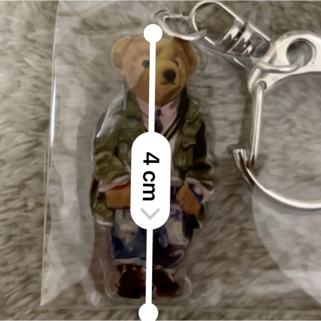 【非売品】【新品未開封】POLO bear  キーホルダー　ポロベア エンタメ/ホビーのおもちゃ/ぬいぐるみ(キャラクターグッズ)の商品写真