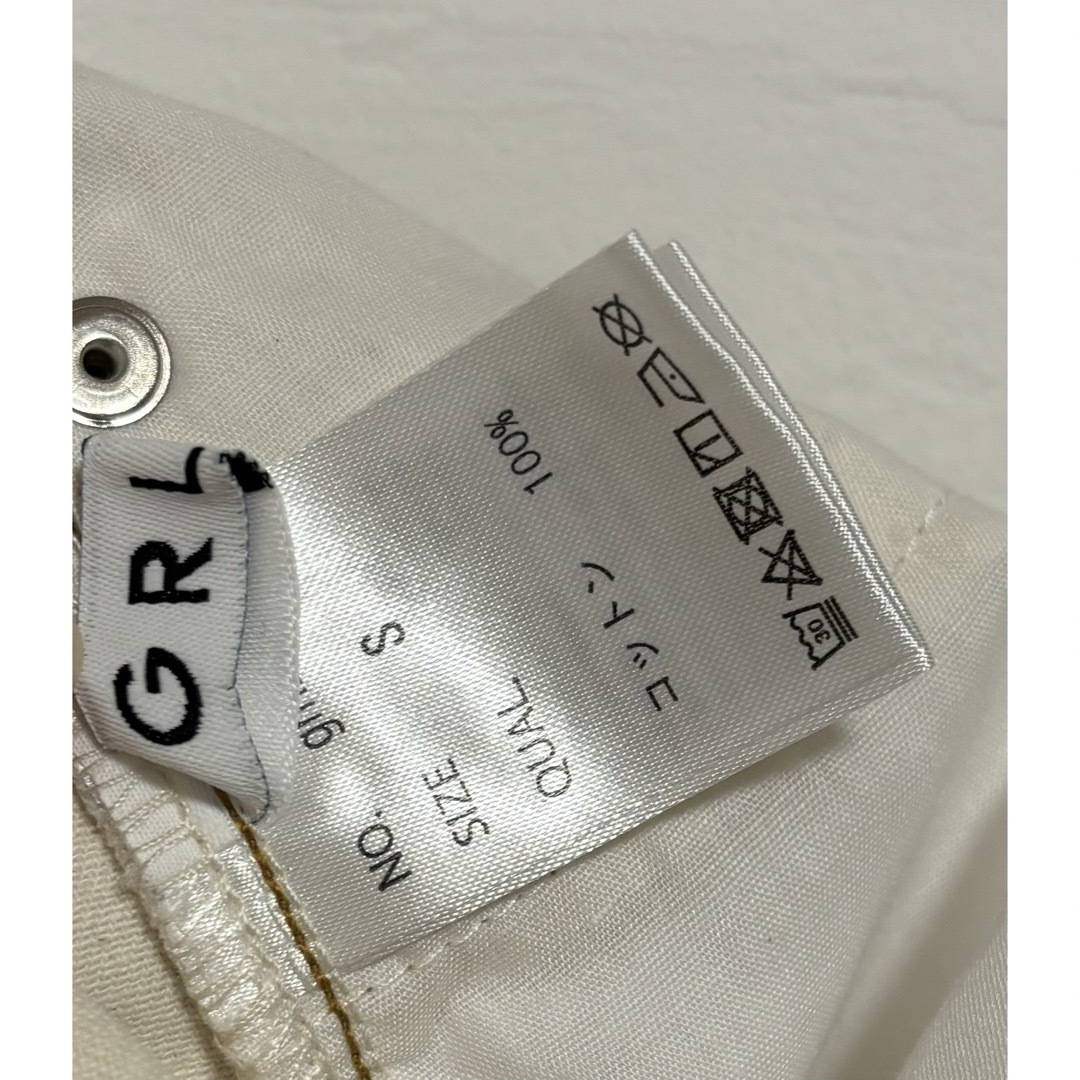 GRL(グレイル)の【GRL】グレイル/パンツ/ホワイト/未着用 レディースのパンツ(カジュアルパンツ)の商品写真