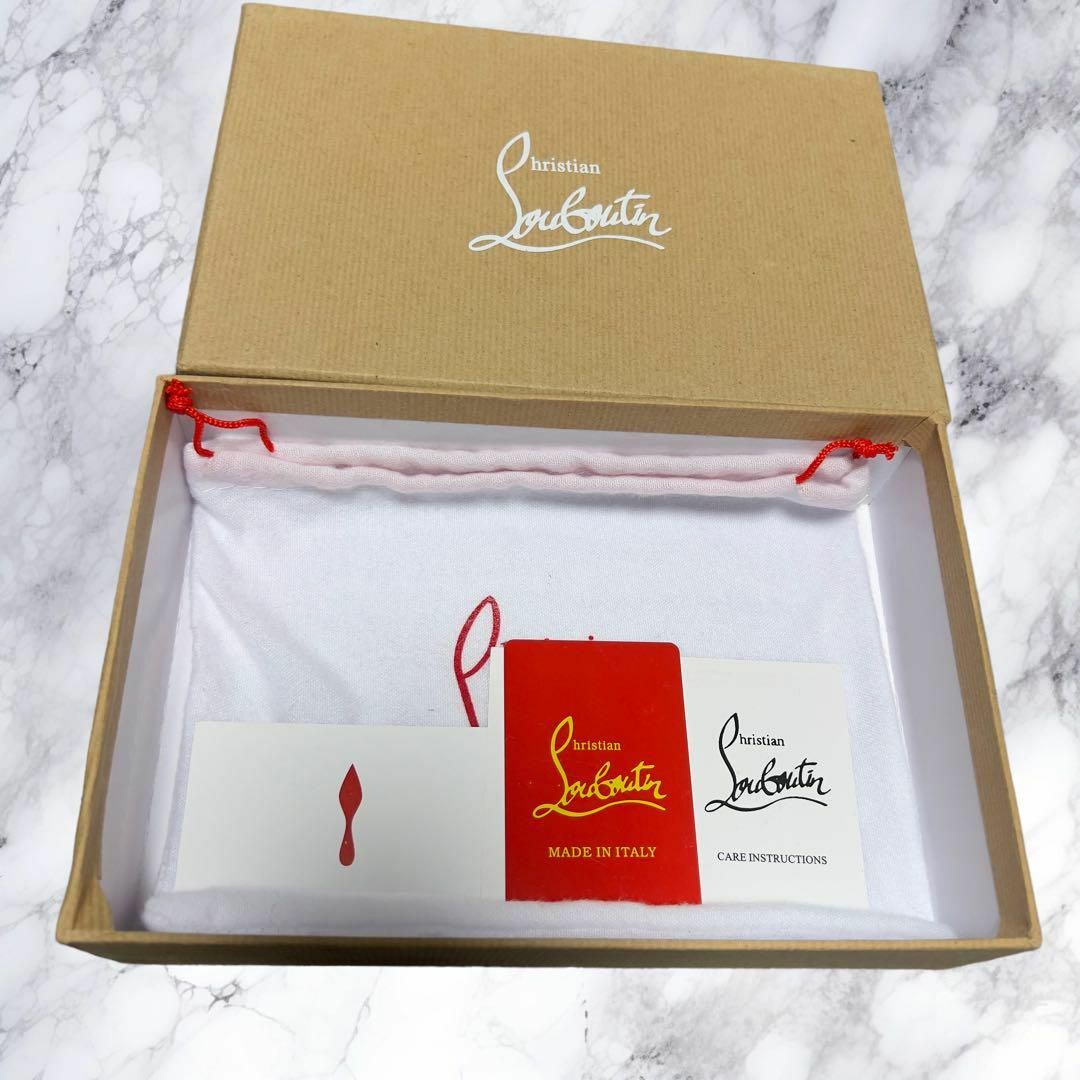 Christian Louboutin(クリスチャンルブタン)の新品未使用 クリスチャンルブタン パネトーネ スタッズ 長財布 ピンク メンズのファッション小物(長財布)の商品写真