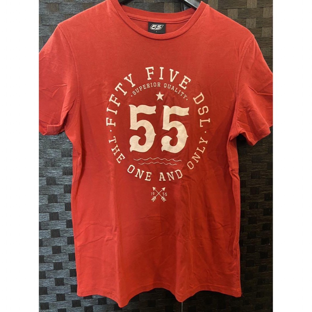 55DSL(フィフティーファイブディーエスエル)の55DSL DIESEL ディーゼル Tシャツ tee red メンズのトップス(Tシャツ/カットソー(半袖/袖なし))の商品写真