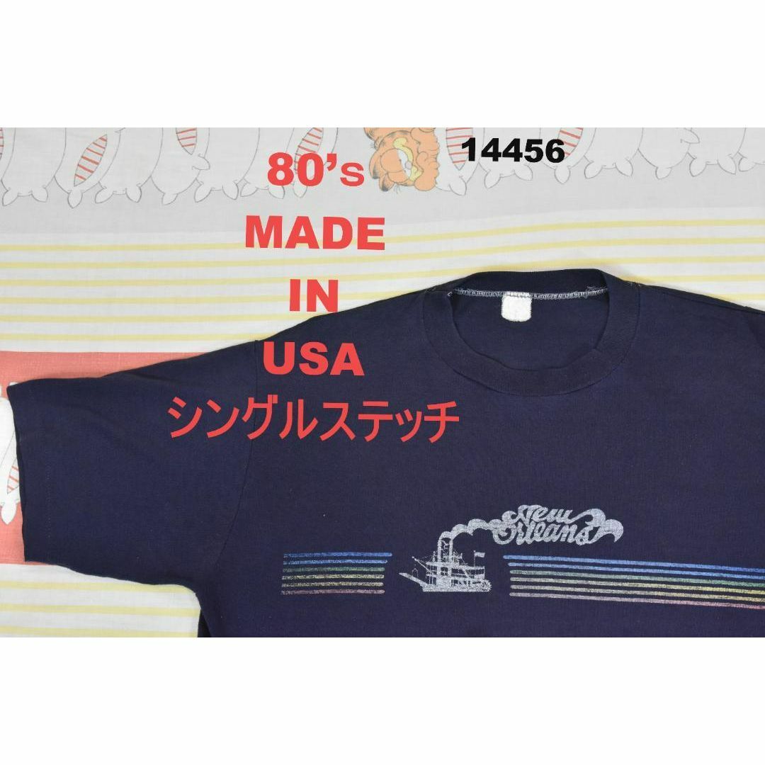 VELVA SHEEN(ベルバシーン)の90’ｓ Tシャツ t14456 USA製 シングルステッチ ビンテージ 00 メンズのトップス(Tシャツ/カットソー(半袖/袖なし))の商品写真