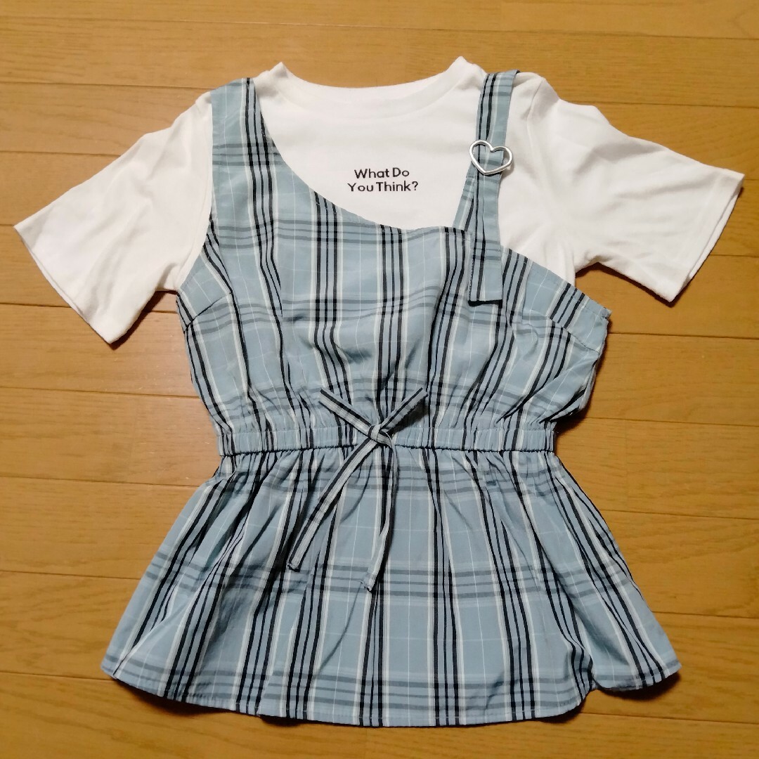 【140cm】トップス キッズ/ベビー/マタニティのキッズ服女の子用(90cm~)(Tシャツ/カットソー)の商品写真