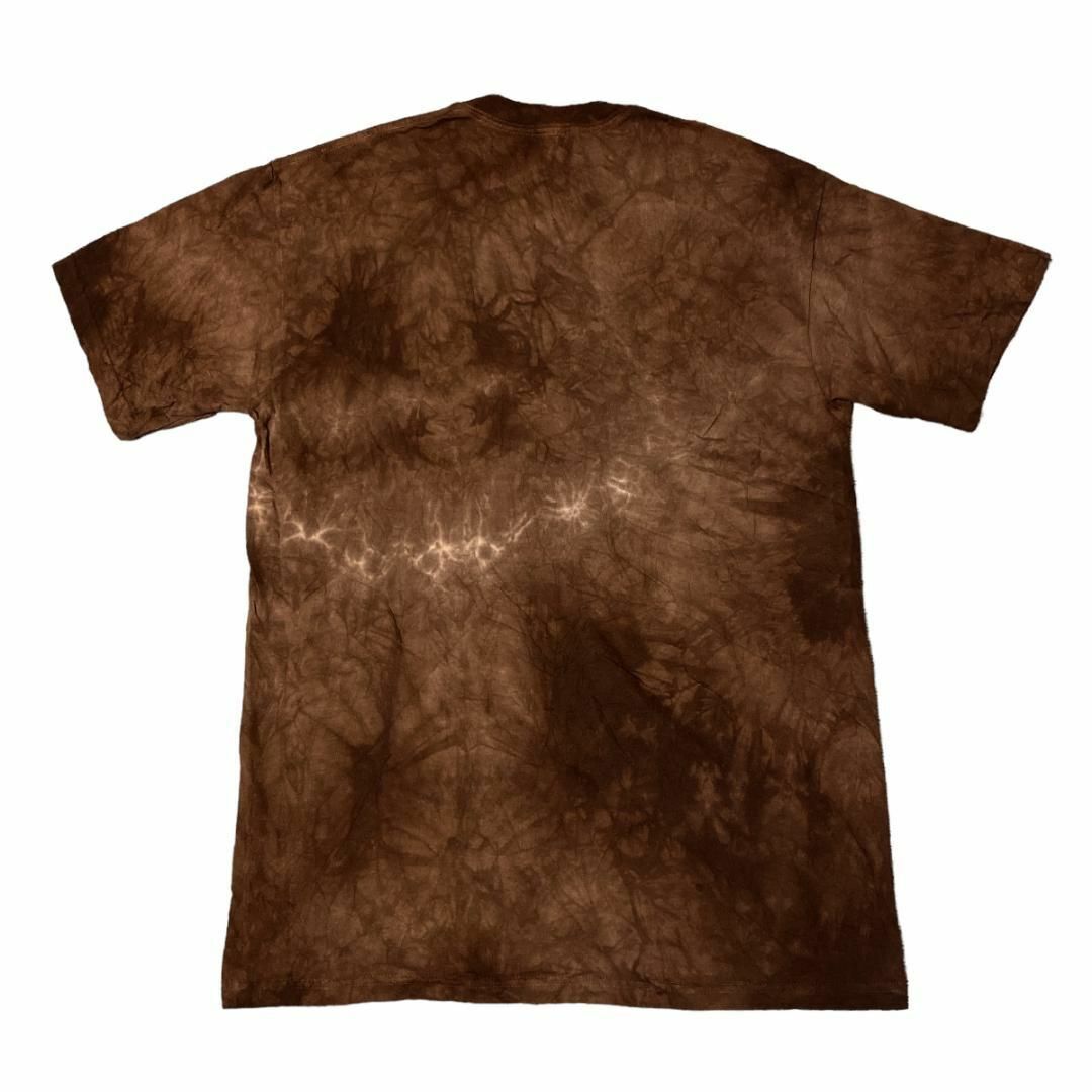 ザマウンテン 半袖Tシャツ アニマルT タイダイ 犬 ビッグフェイス b60 メンズのトップス(Tシャツ/カットソー(半袖/袖なし))の商品写真
