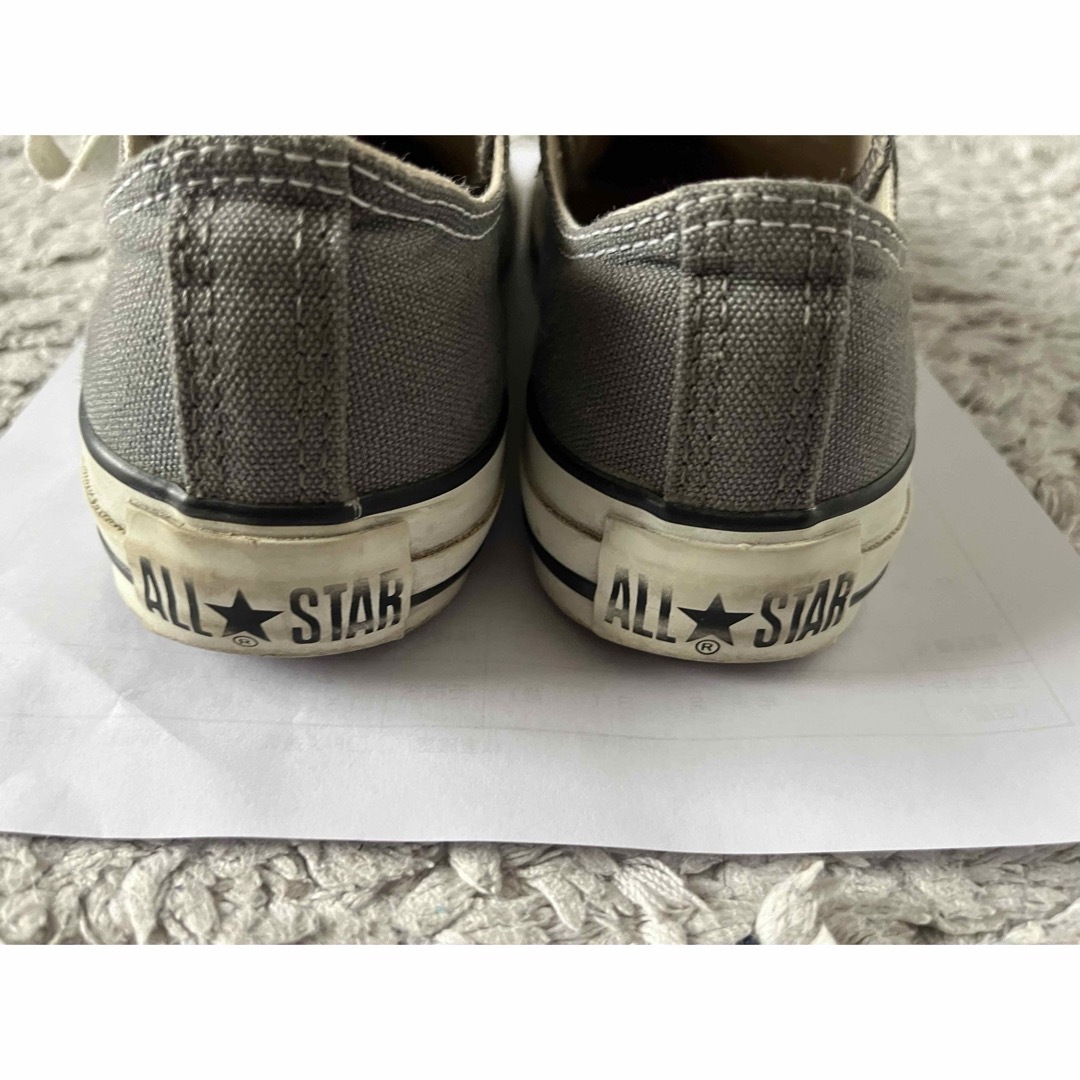 CONVERSE(コンバース)のCONVERSE 22cm グレー　コンバースオールスター　ローカット レディースの靴/シューズ(スニーカー)の商品写真
