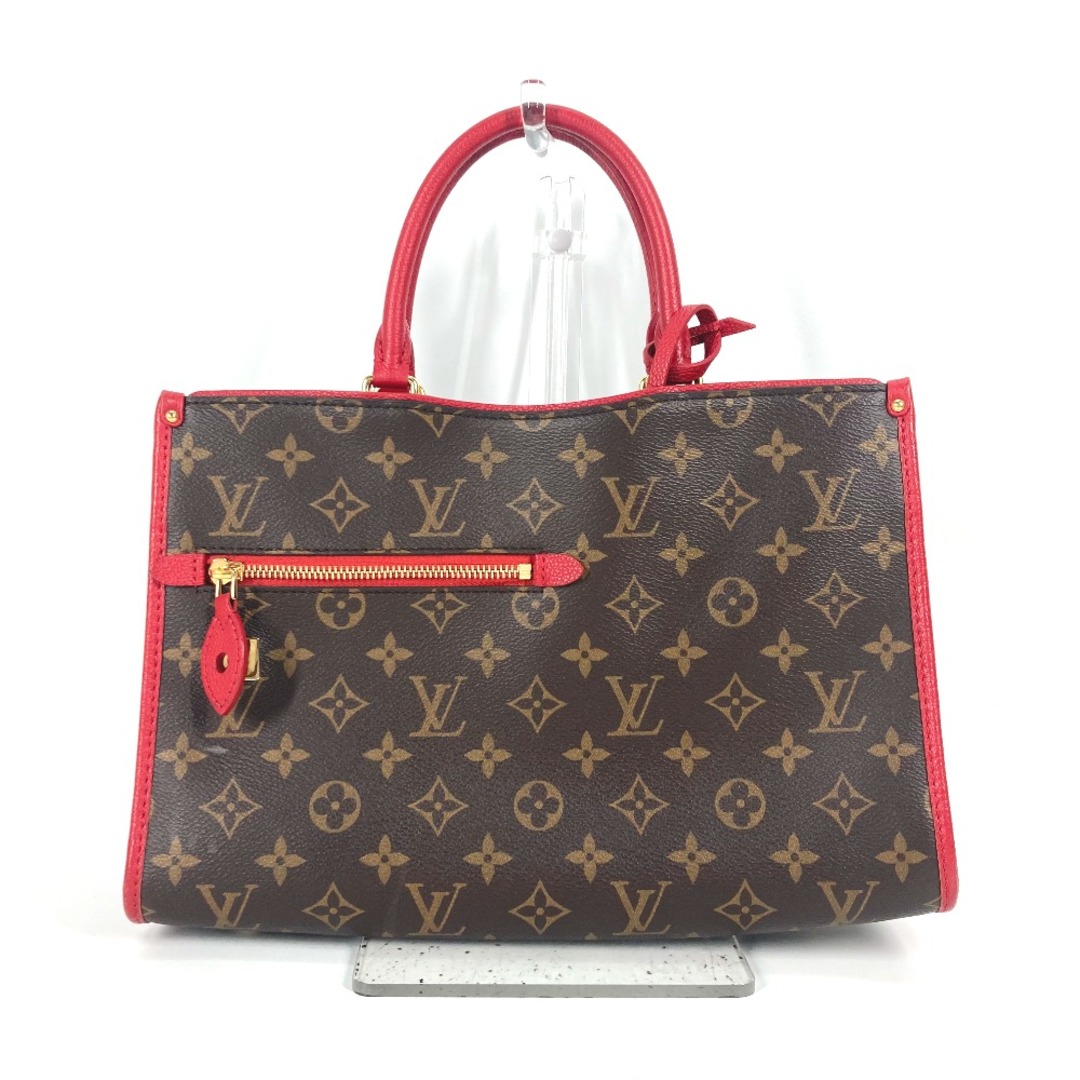 LOUIS VUITTON(ルイヴィトン)のルイヴィトン LOUIS VUITTON ポパンクールPM M43433 モノグラム トートバッグ カバン ハンドバッグ モノグラムキャンバス ルージュ  レッド レディースのバッグ(ハンドバッグ)の商品写真