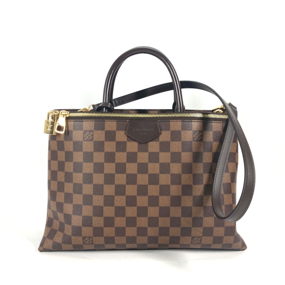 LOUIS VUITTON(ルイヴィトン)のルイヴィトン LOUIS VUITTON ブロンプトン N41582 ダミエ 2WAY ショルダーバッグ 肩掛け トートバッグ ハンドバッグ ダミエキャンバス エベヌ ブラウン レディースのバッグ(ハンドバッグ)の商品写真