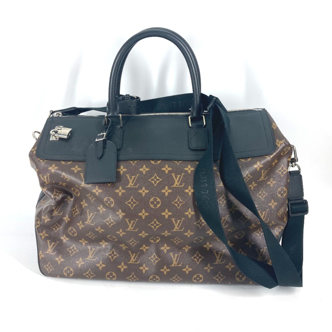 LOUIS VUITTON(ルイヴィトン)のルイヴィトン LOUIS VUITTON ネオグリニッジ M56716 モノグラムマカサー 2WAY ショルダーバッグ トートバッグ 旅行バッグ ボストンバッグ モノグラムキャンバス ブラウン 美品 メンズのバッグ(ボストンバッグ)の商品写真