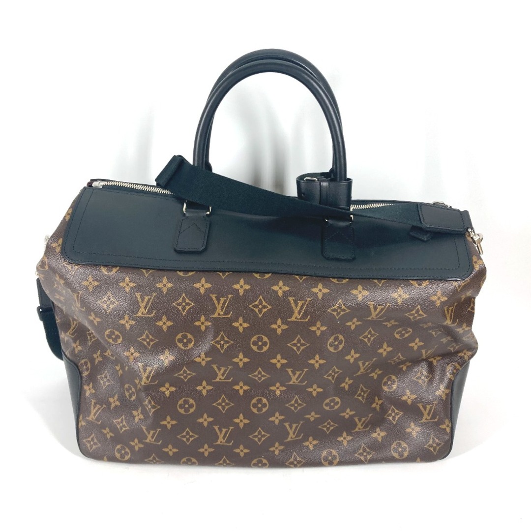 LOUIS VUITTON(ルイヴィトン)のルイヴィトン LOUIS VUITTON ネオグリニッジ M56716 モノグラムマカサー 2WAY ショルダーバッグ トートバッグ 旅行バッグ ボストンバッグ モノグラムキャンバス ブラウン 美品 メンズのバッグ(ボストンバッグ)の商品写真