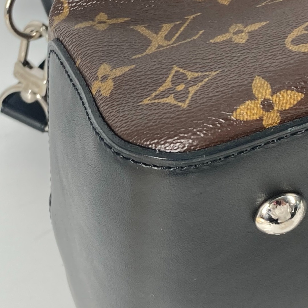 LOUIS VUITTON(ルイヴィトン)のルイヴィトン LOUIS VUITTON ネオグリニッジ M56716 モノグラムマカサー 2WAY ショルダーバッグ トートバッグ 旅行バッグ ボストンバッグ モノグラムキャンバス ブラウン 美品 メンズのバッグ(ボストンバッグ)の商品写真