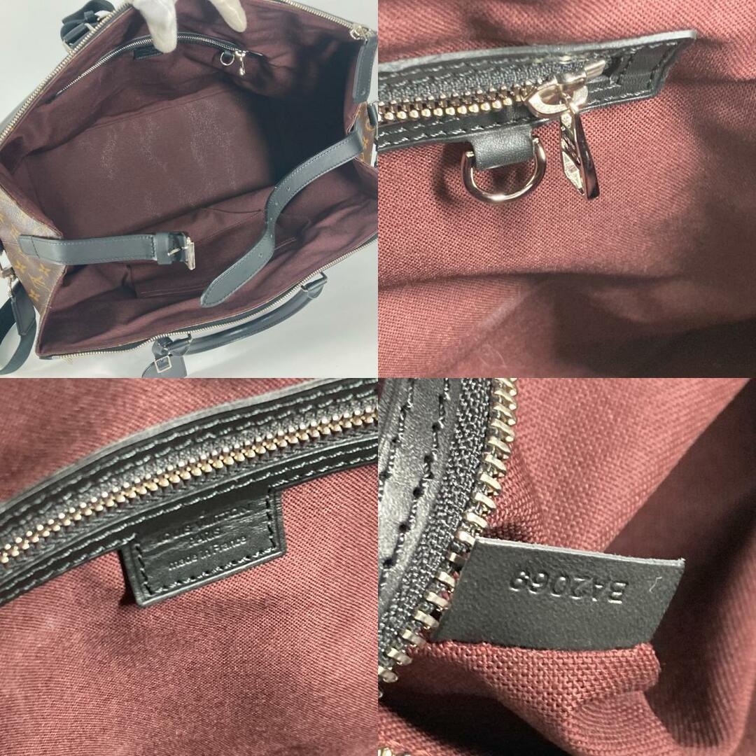 LOUIS VUITTON(ルイヴィトン)のルイヴィトン LOUIS VUITTON ネオグリニッジ M56716 モノグラムマカサー 2WAY ショルダーバッグ トートバッグ 旅行バッグ ボストンバッグ モノグラムキャンバス ブラウン 美品 メンズのバッグ(ボストンバッグ)の商品写真