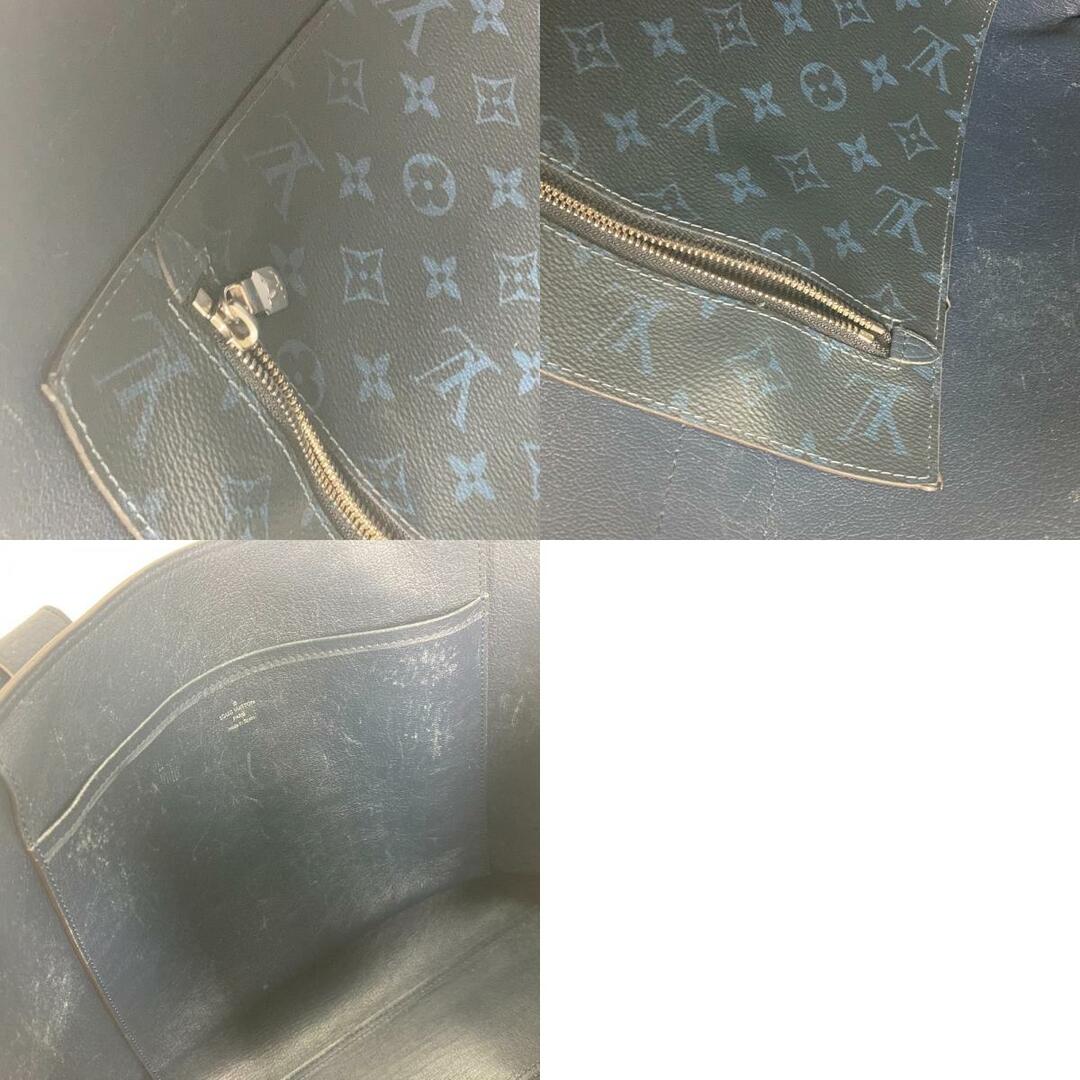 LOUIS VUITTON(ルイヴィトン)のルイヴィトン LOUIS VUITTON カバ ヴォワヤージュ NV M53240 肩掛け カバン ショルダーバッグ トートバッグ トリヨンレザー ネイビー メンズのバッグ(トートバッグ)の商品写真