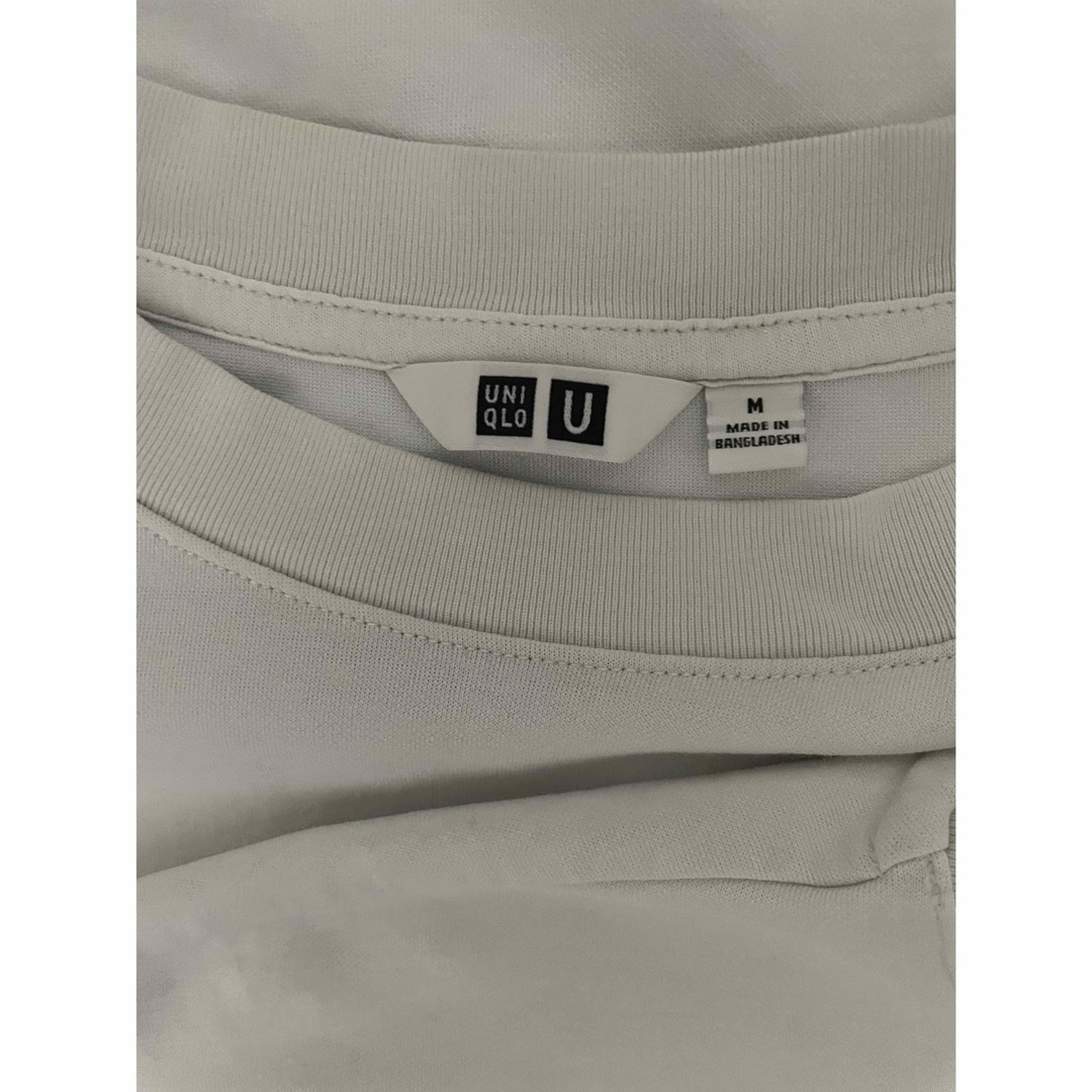 UNIQLO(ユニクロ)のエアリズムコットンオーバーサイズTシャツ　5部袖　3枚セット売り メンズのトップス(Tシャツ/カットソー(半袖/袖なし))の商品写真