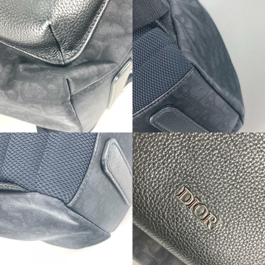 Dior(ディオール)のディオール Dior オブリーク バックパック カバン リュックサック ナイロン ブラック 美品 メンズのバッグ(バッグパック/リュック)の商品写真