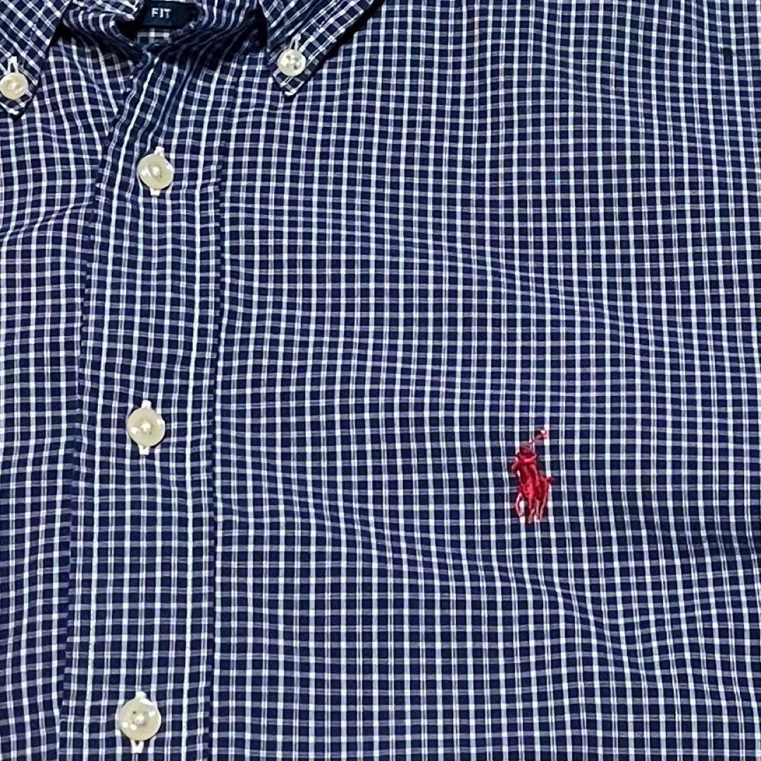 POLO RALPH LAUREN(ポロラルフローレン)の＊7585 Ralph Lauren ラルフローレン　チェックシャツ メンズのトップス(シャツ)の商品写真