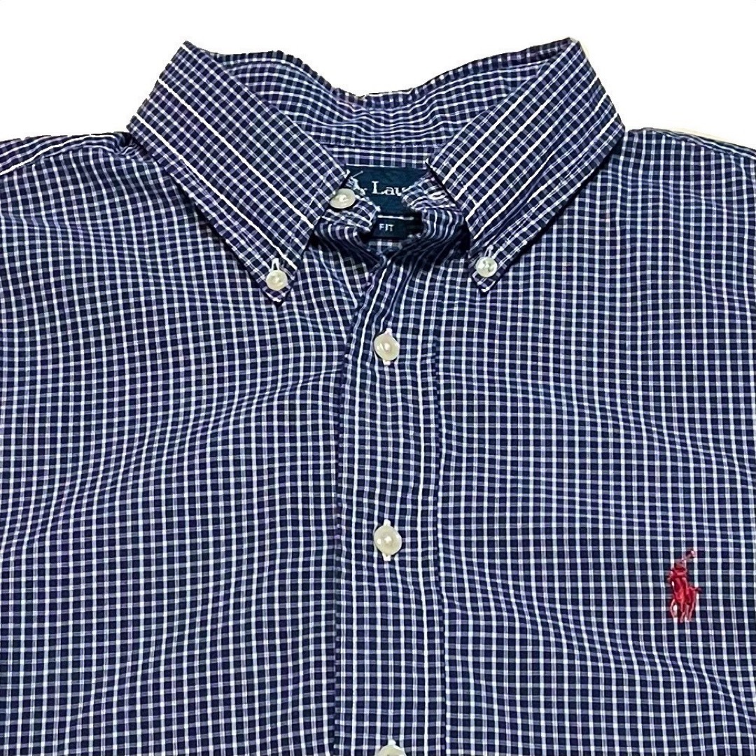 POLO RALPH LAUREN(ポロラルフローレン)の＊7585 Ralph Lauren ラルフローレン　チェックシャツ メンズのトップス(シャツ)の商品写真