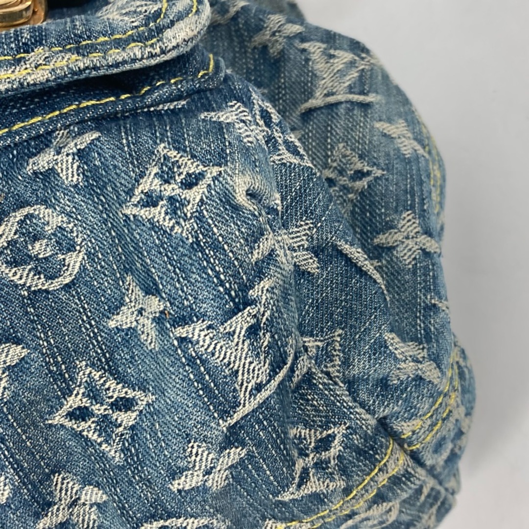 LOUIS VUITTON(ルイヴィトン)のルイヴィトン LOUIS VUITTON  サックアドGM M95056 モノグラムデニム バックパック カバン リュックサック モノグラムデニムキャンバス ブルー レディースのバッグ(リュック/バックパック)の商品写真