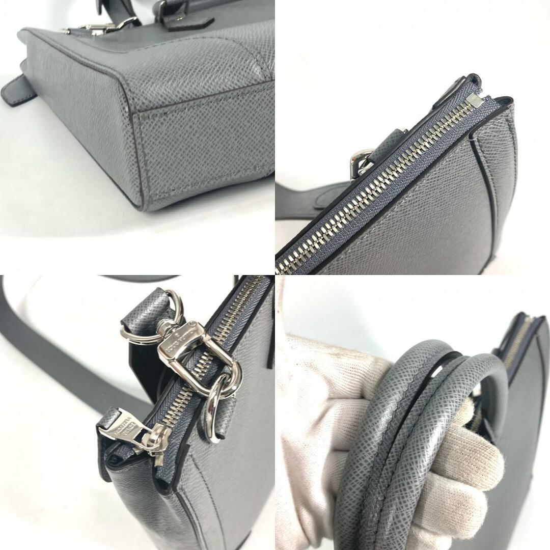 LOUIS VUITTON(ルイヴィトン)のルイヴィトン LOUIS VUITTON スリム・ブリーフケース M30856  タイガ  2WAYバッグ トートバッグ カバン ショルダーバッグ ビジネスバッグ タイガレザー グレイシア グレー メンズのバッグ(ビジネスバッグ)の商品写真