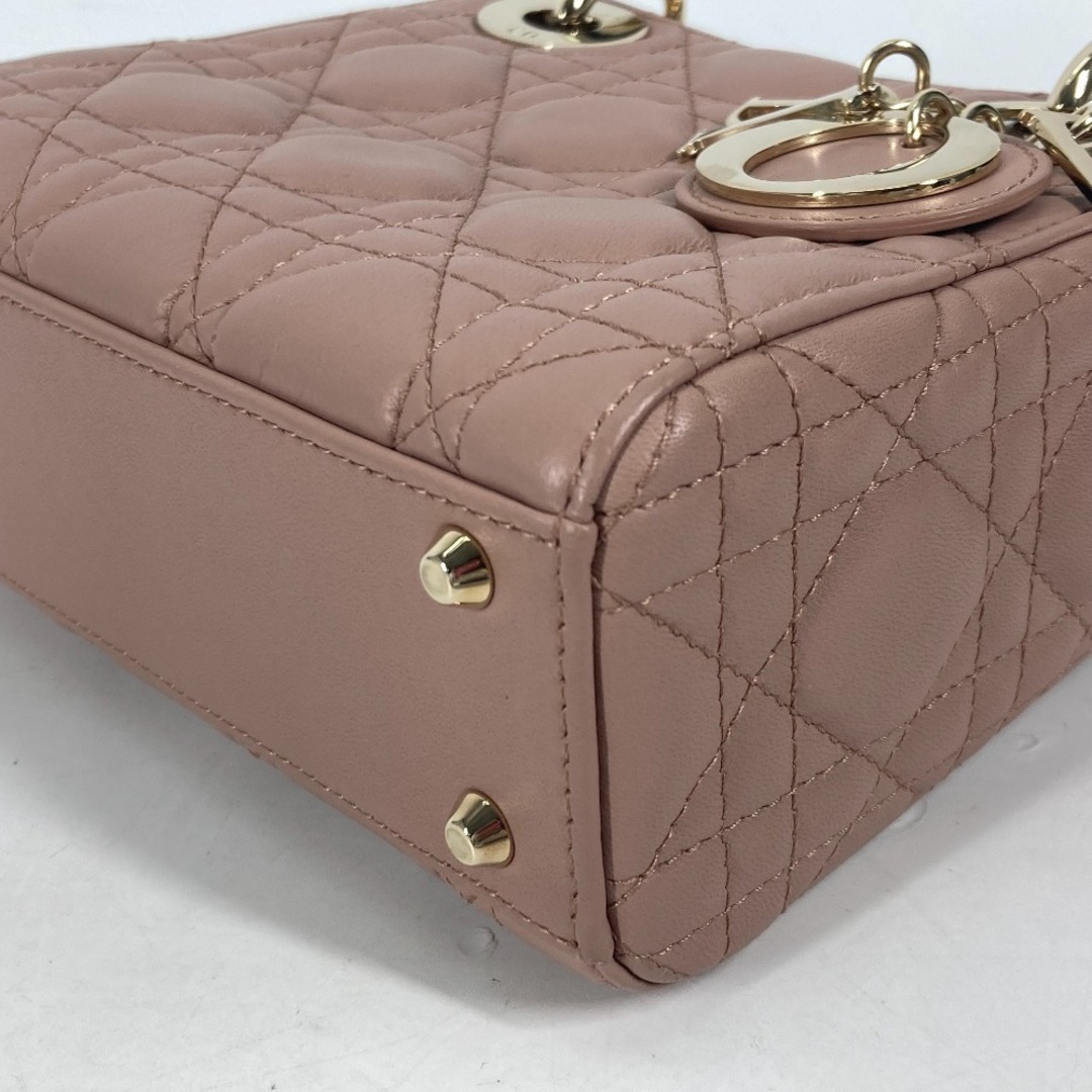 Dior - ディオール Dior Lady Dior バッグ ミニ M0505ONGE_M50P Dior - ディオール Dior Lady Dior バッグ ミニ M0505ONGE_M50P