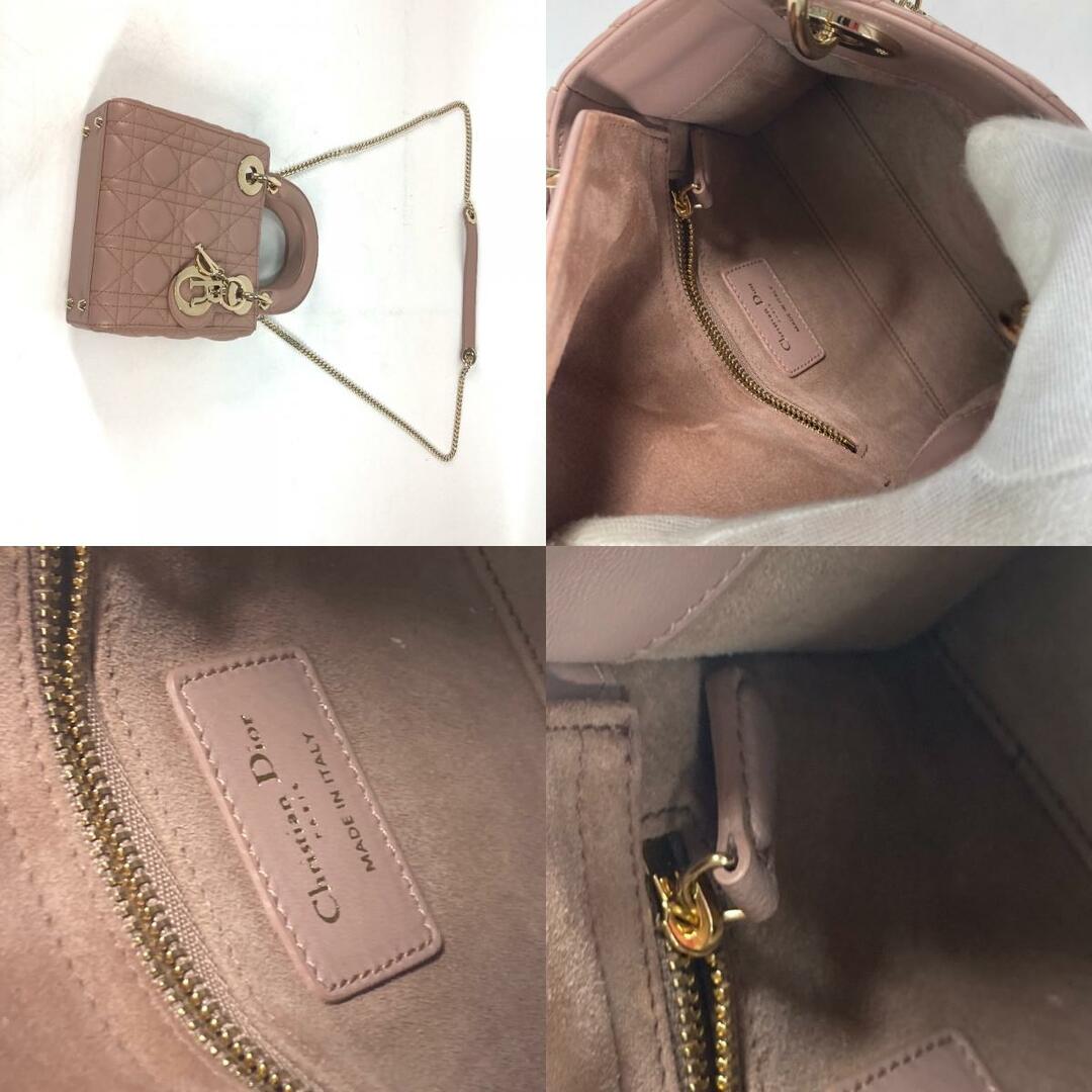 Dior - ディオール Dior Lady Dior バッグ ミニ M0505ONGE_M50P Dior - ディオール Dior Lady Dior バッグ ミニ M0505ONGE_M50P