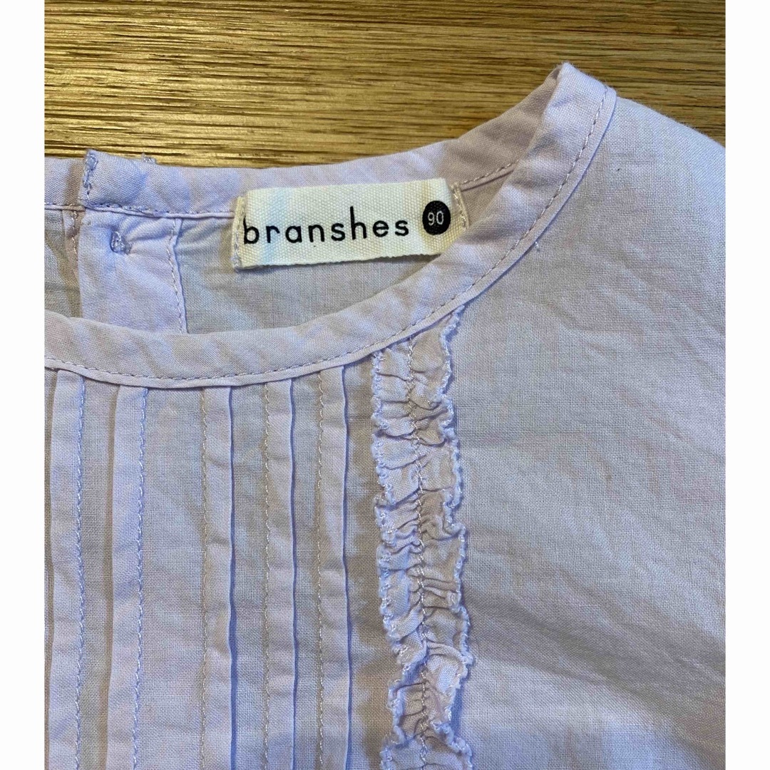 Branshes(ブランシェス)のチュニック  カットソー  ブラウス  90㎝ キッズ/ベビー/マタニティのキッズ服女の子用(90cm~)(Tシャツ/カットソー)の商品写真